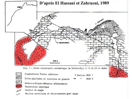 La Zone de Cisaillement N Meset Jour Géol (71)