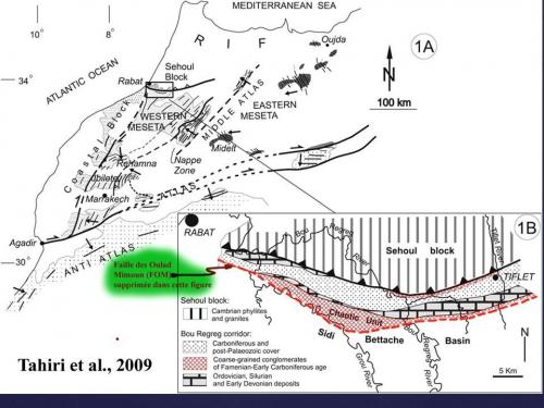 La Zone de Cisaillement N Meset Jour Géol (73)